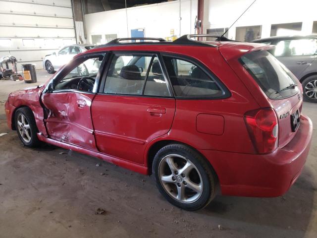 JM1BJ246121513786 - 2002 MAZDA PROTEGE PR5 红色 照片 2