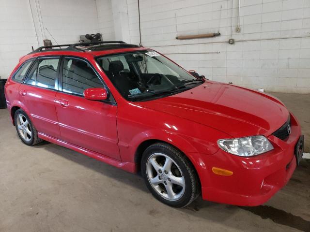 JM1BJ246121513786 - 2002 MAZDA PROTEGE PR5 红色 照片 4