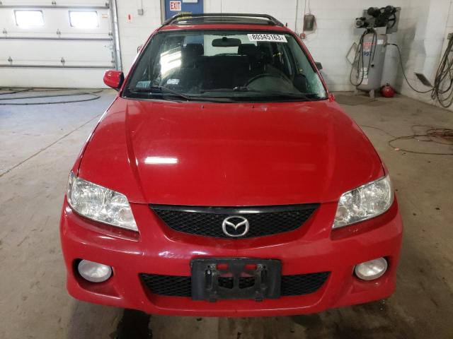 JM1BJ246121513786 - 2002 MAZDA PROTEGE PR5 红色 照片 5