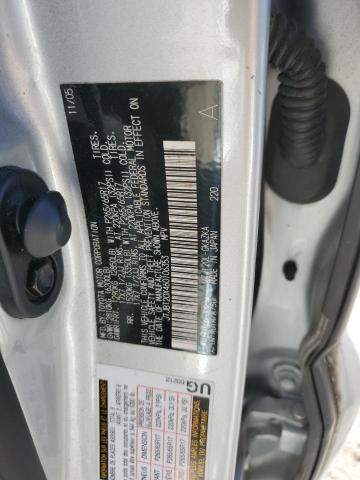 JTJBT20X460106353 - 2006 LEXUS GX 470 SILVER photo 13