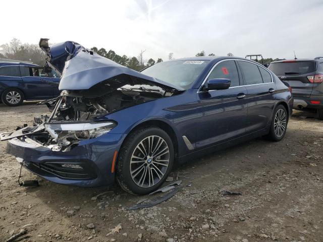 WBAJA7C52JG907307 - 2018 BMW 530 XI BLUE photo 1