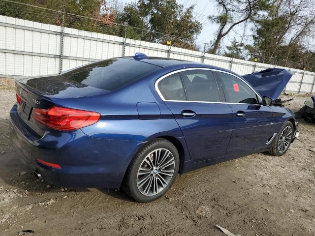 WBAJA7C52JG907307 - 2018 BMW 530 XI BLUE photo 3