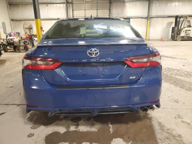 4T1T11AKXPU124873 - 2023 TOYOTA CAMRY SE NIGHT SHADE BLUE photo 6