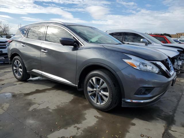 5N1AZ2MG7GN169986 - 2016 NISSAN MURANO S GRAY photo 4