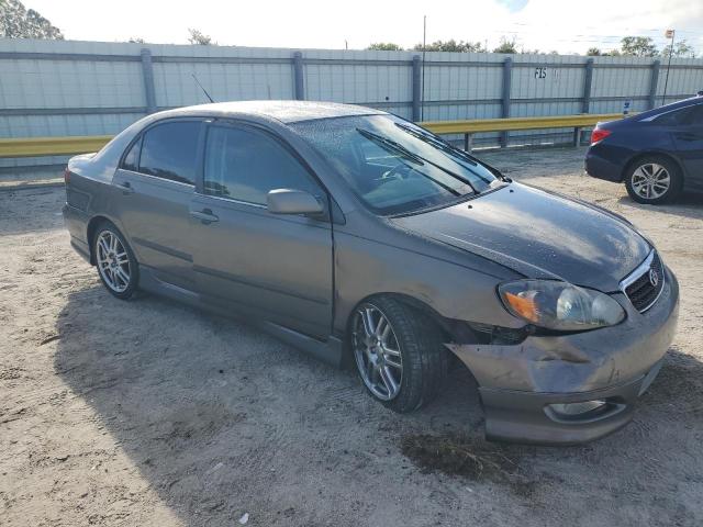1NXBR32E75Z455321 - 2005 TOYOTA COROLLA CE ნაცრისფერი ფოტო 4