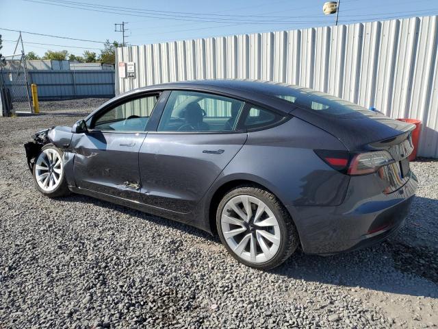 5YJ3E1EBXMF855570 - 2021 TESLA MODEL 3 ნაცრისფერი ფოტო 2