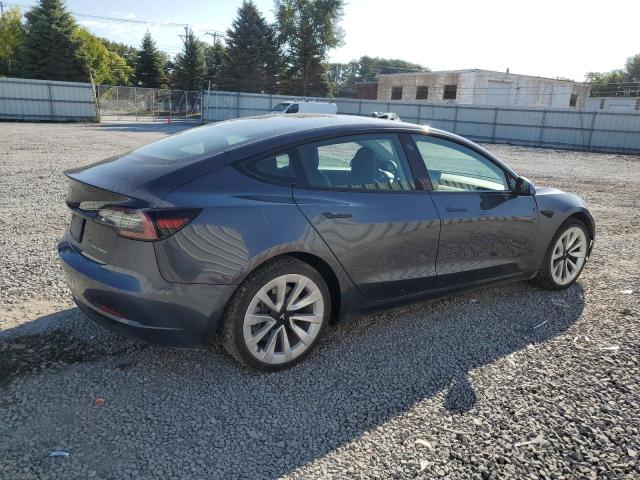 5YJ3E1EBXMF855570 - 2021 TESLA MODEL 3 ნაცრისფერი ფოტო 3