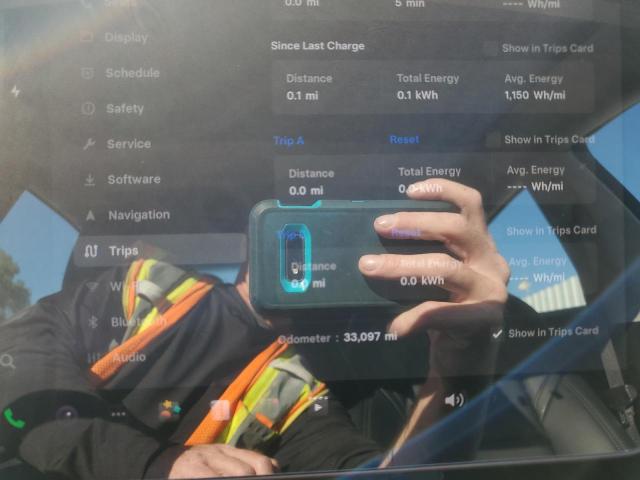 5YJ3E1EBXMF855570 - 2021 TESLA MODEL 3 ნაცრისფერი ფოტო 9