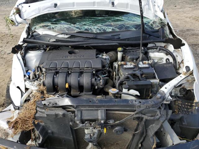 3N1AB7AP7KY269790 - 2019 NISSAN SENTRA S WHITE photo 11