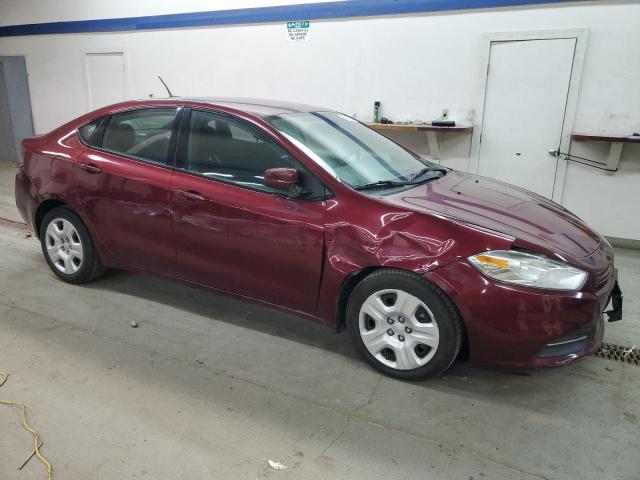 1C3CDFAA3FD363460 - 2015 DODGE DART SE RED photo 4