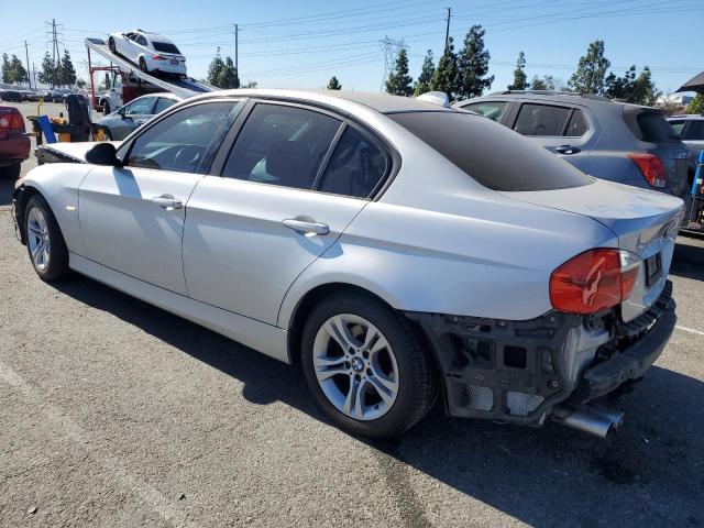 WBAVC53558FZ87542 - 2008 BMW 328 I SULEV SILVER photo 2