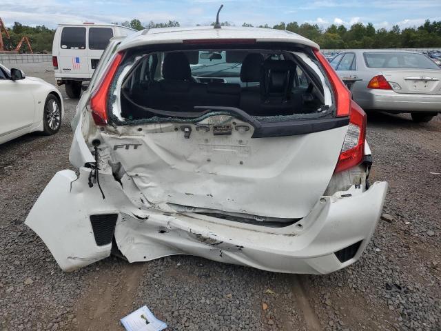 3HGGK5H53FM726495 - 2015 HONDA FIT LX WHITE photo 6