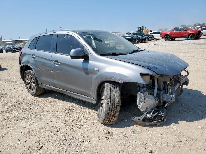 4A4AP3AU7FE042494 - 2015 MITSUBISHI OUTLANDER SPORT ES Արծաթագույն լուսանկար 4