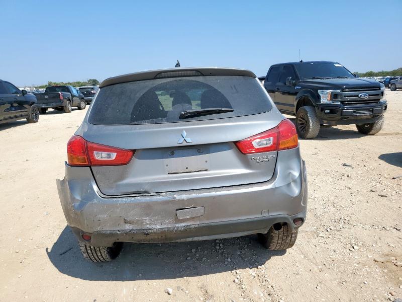 4A4AP3AU7FE042494 - 2015 MITSUBISHI OUTLANDER SPORT ES Արծաթագույն լուսանկար 6