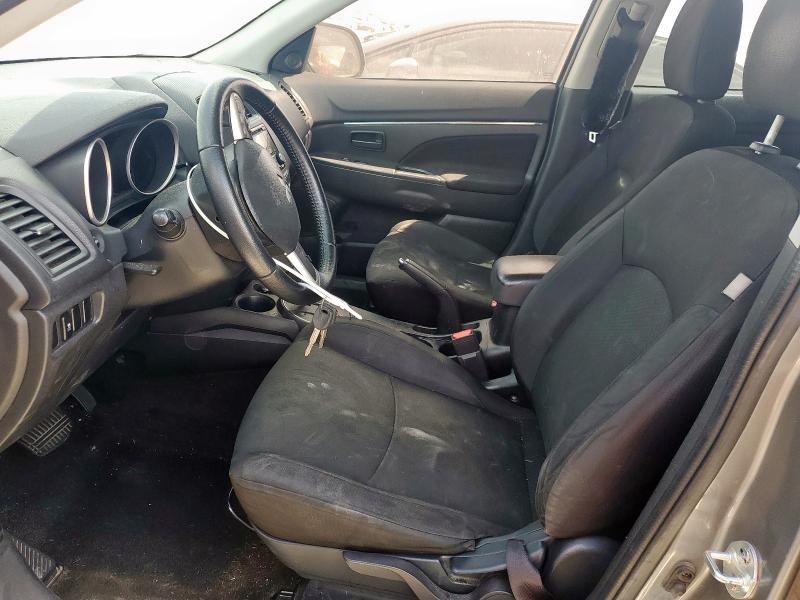 4A4AP3AU7FE042494 - 2015 MITSUBISHI OUTLANDER SPORT ES Արծաթագույն լուսանկար 7