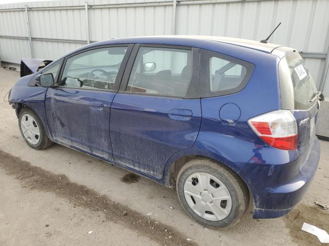 JHMGE8H37CC037173 - 2012 HONDA FIT BLUE photo 2