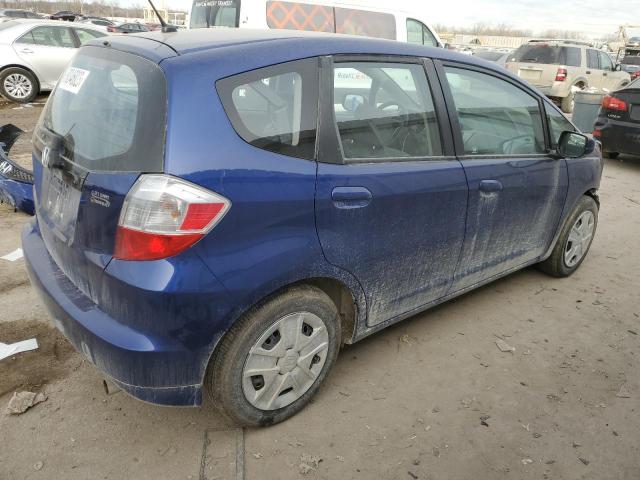 JHMGE8H37CC037173 - 2012 HONDA FIT BLUE photo 3