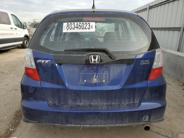 JHMGE8H37CC037173 - 2012 HONDA FIT BLUE photo 6