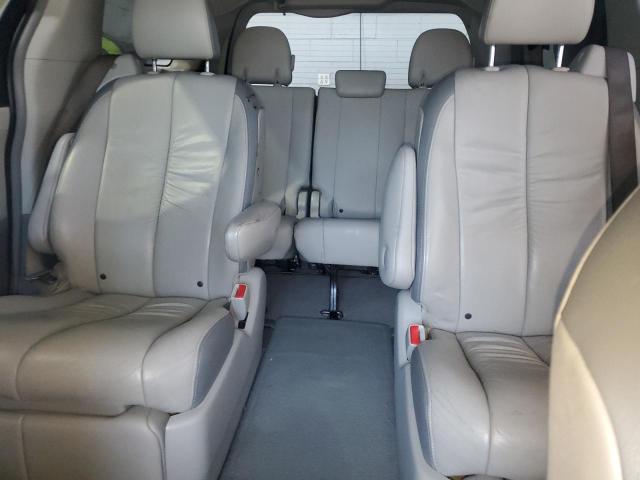 5TDYK3DC8BS028051 - 2011 TOYOTA SIENNA XLE ნაცრისფერი ფოტო 10