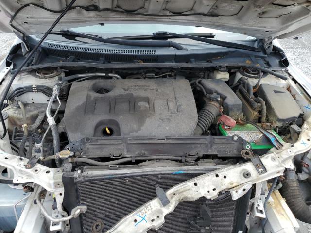 2T1BU4EE3BC609570 - 2011 TOYOTA COROLLA BASE أبيض صورة 11