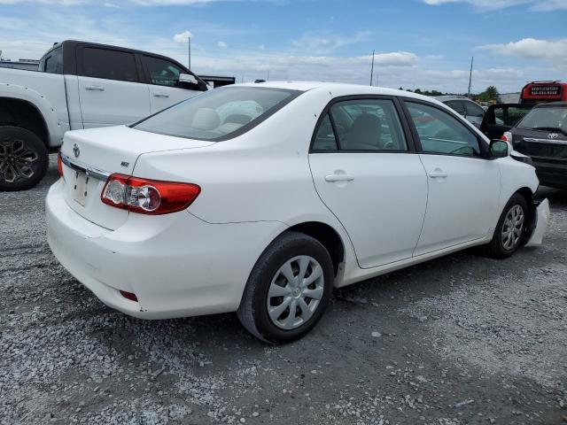 2T1BU4EE3BC609570 - 2011 TOYOTA COROLLA BASE أبيض صورة 3