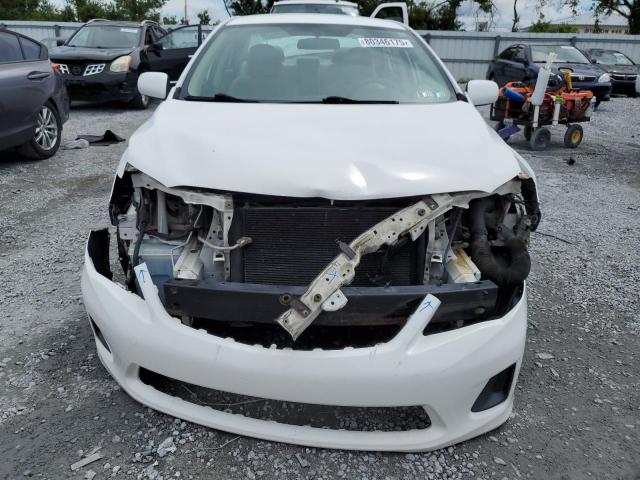 2T1BU4EE3BC609570 - 2011 TOYOTA COROLLA BASE أبيض صورة 5