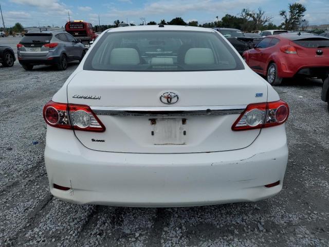 2T1BU4EE3BC609570 - 2011 TOYOTA COROLLA BASE أبيض صورة 6