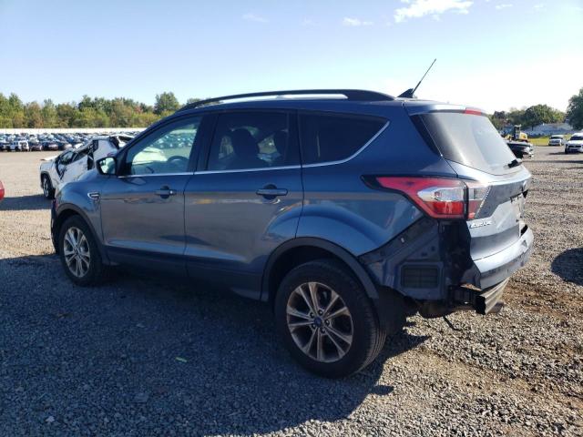 1FMCU9HD2JUB93349 - 2018 FORD ESCAPE SEL 蓝色 照片 2