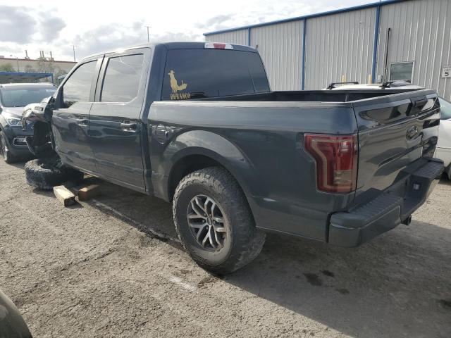 1FTEW1CP4HKC35486 - 2017 FORD F150 SUPERCREW GRAY photo 2