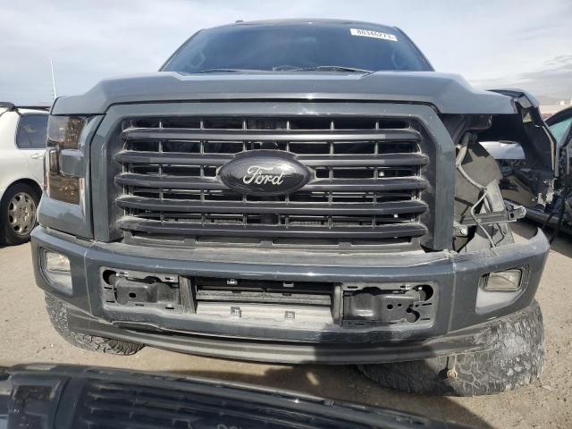 1FTEW1CP4HKC35486 - 2017 FORD F150 SUPERCREW GRAY photo 5