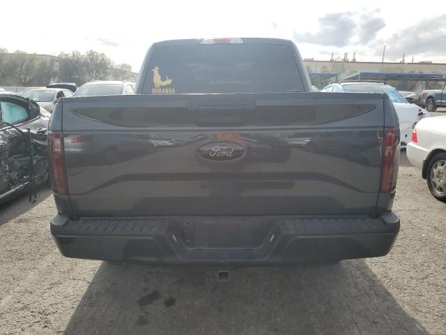 1FTEW1CP4HKC35486 - 2017 FORD F150 SUPERCREW GRAY photo 6