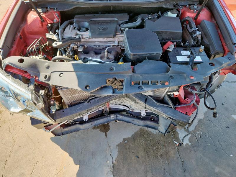 4T1BF1FK1CU588232 - 2012 TOYOTA CAMRY BASE RED photo 11