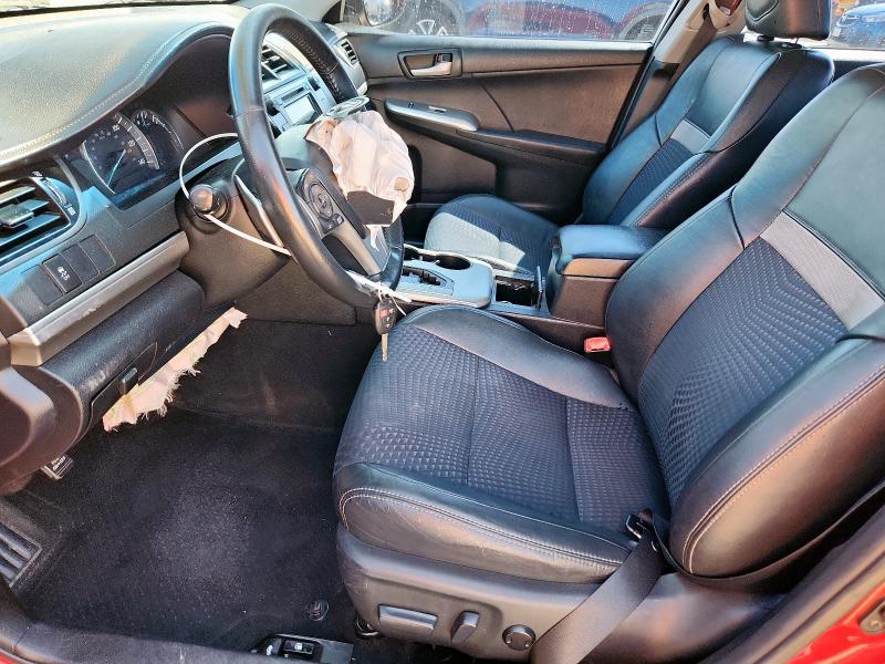 4T1BF1FK1CU588232 - 2012 TOYOTA CAMRY BASE RED photo 7