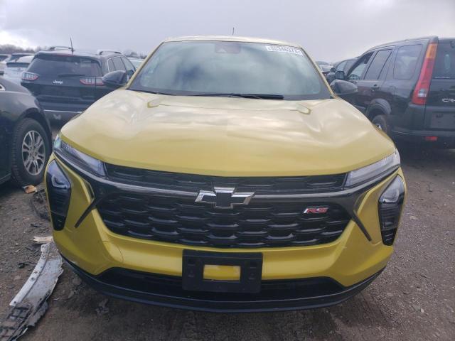KL77LGE26RC114201 - 2024 CHEVROLET TRAX 1RS YELLOW photo 5