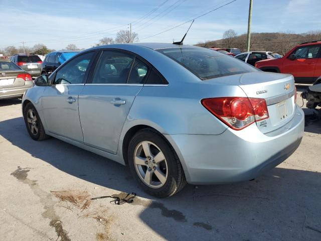 1G1PF5SC8C7235686 - 2012 CHEVROLET CRUZE LT BLUE photo 2