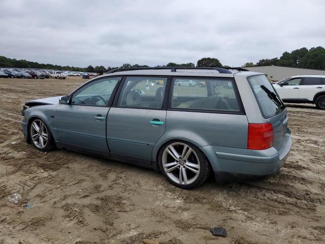 WVWNA63B8XE517076 - 1999 VOLKSWAGEN PASSAT GLS BLUE photo 2