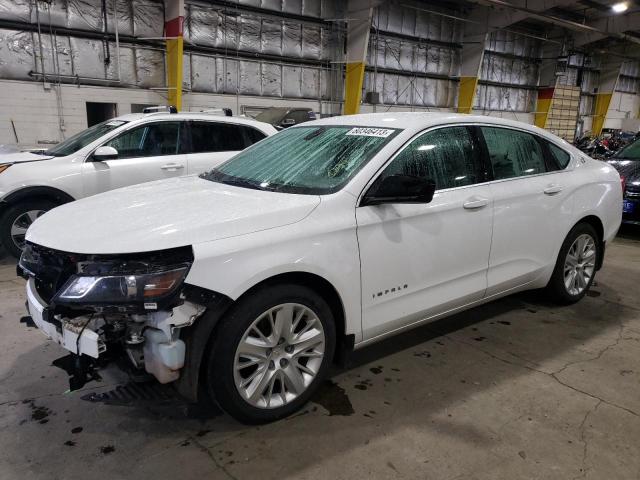 2G11Z5SAXH9127734 - 2017 CHEVROLET IMPALA LS WHITE photo 1