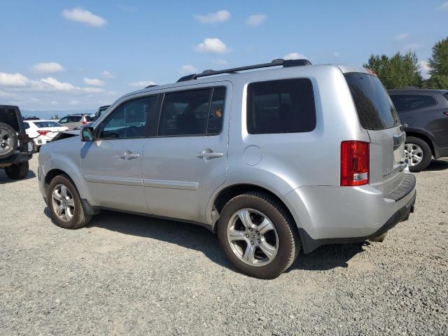 5FNYF4H5XDB058522 - 2013 HONDA PILOT EXL SILVER photo 2