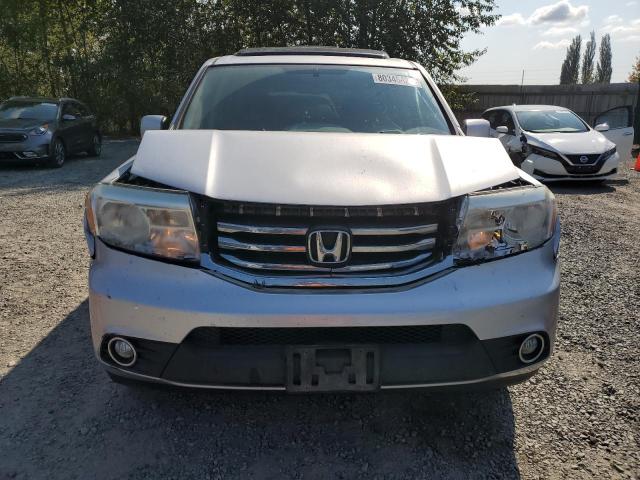 5FNYF4H5XDB058522 - 2013 HONDA PILOT EXL SILVER photo 5