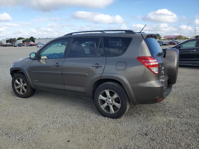 2T3YK4DV8BW010834 - 2011 TOYOTA RAV4 LIMITED GRAY photo 2