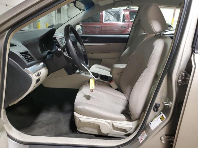 4S3BMBA65E3031360 - 2014 SUBARU LEGACY 2.5I TAN photo 7