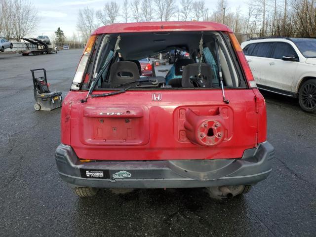 JHLRD1869YS003668 - 2000 HONDA CR-V EX RED photo 6