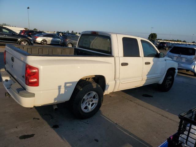 1D7HE48N56S605551 - 2006 DODGE DAKOTA QUAD SLT WHITE photo 3