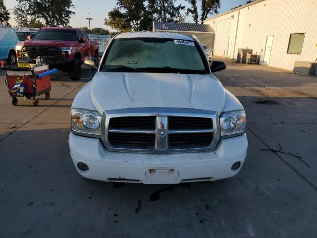 1D7HE48N56S605551 - 2006 DODGE DAKOTA QUAD SLT WHITE photo 5