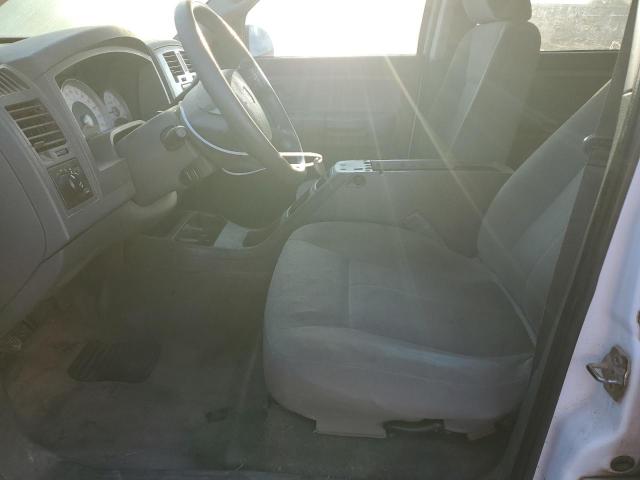 1D7HE48N56S605551 - 2006 DODGE DAKOTA QUAD SLT WHITE photo 7