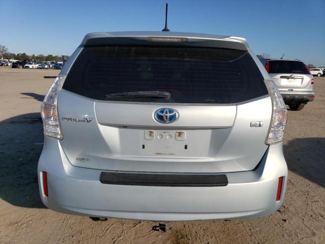 JTDZN3EU6C3091123 - 2012 TOYOTA PRIUS V SILVER photo 6