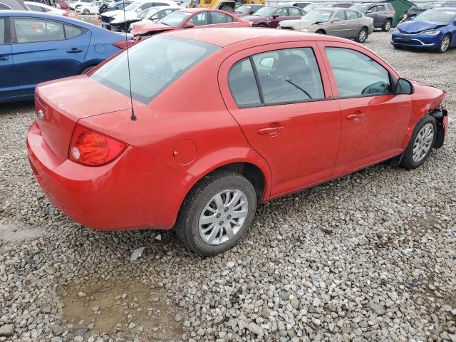 1G1AT58H197110216 - 2009 CHEVROLET COBALT LT RED photo 3