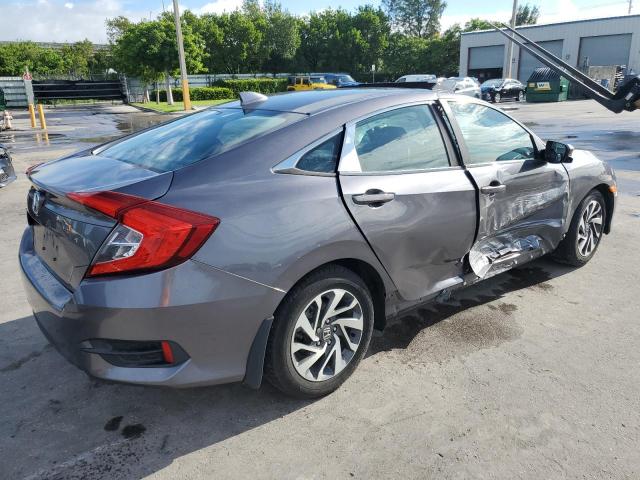 2HGFC2F71HH567392 - 2017 HONDA CIVIC EX GRAY photo 3