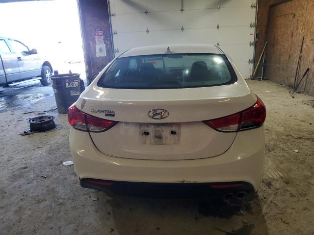 KMHDH6AE2DU016265 - 2013 HYUNDAI ELANTRA CO GS WHITE photo 6