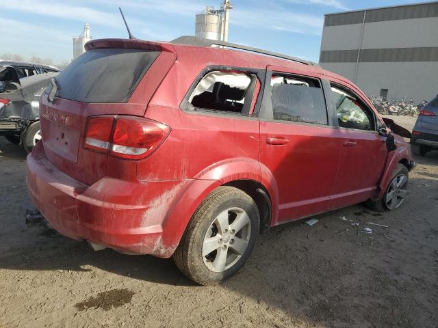 3C4PDDAG1FT619045 - 2015 DODGE JOURNEY SE RED photo 3